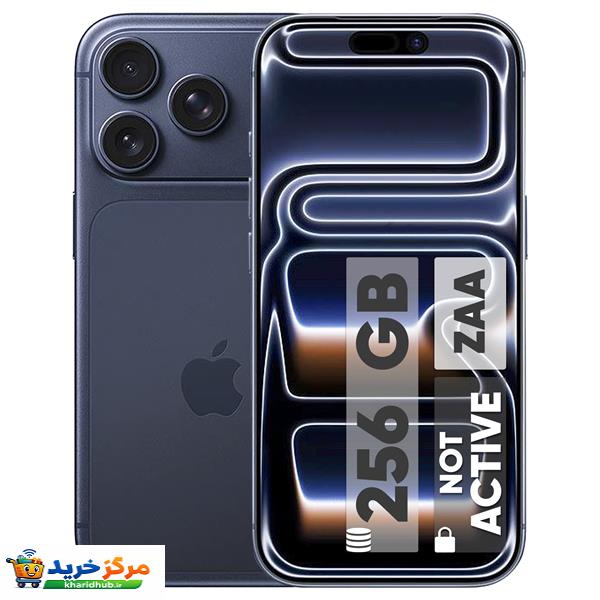گوشی موبایل اپل مدل iPhone 17 Pro ZAA تک سیم کارت + eSim ظرفیت 256 گیگابایت و رم 12 گیگابایت - نات اکتیو