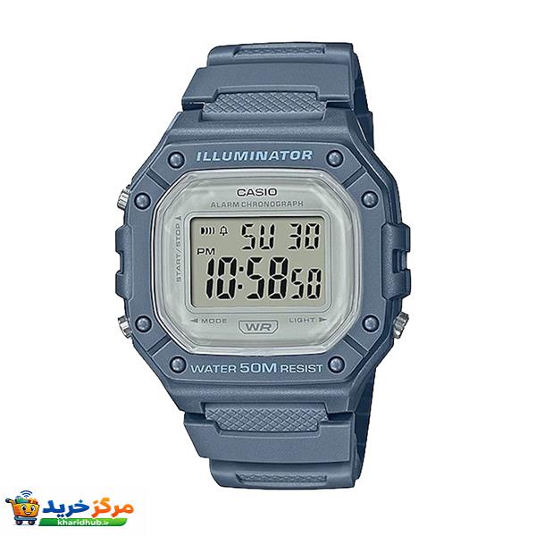 ساعت مچی دیجیتال مردانه کاسیو مدل W-218HC-2AVDF