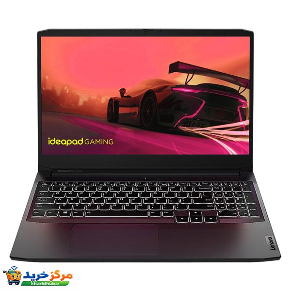 لپ تاپ 15.6 اینچی لنوو مدل IdeaPad Gaming 3 15ACH6-R5 5500H-16GB DDR4-512GB SSD-RTX2050-FHD