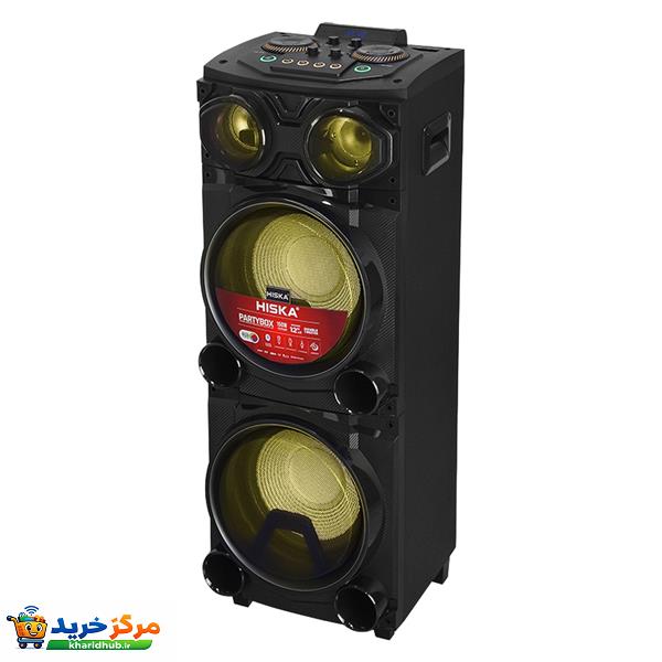 اسپیکر بلوتوثی هیسکا مدل PARTY BOX 1017