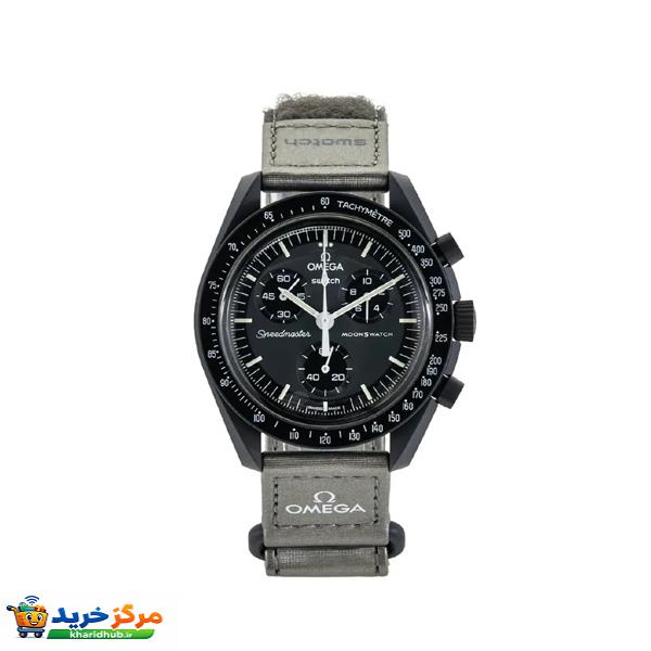 ساعت مچی عقربه‌ای مکانیکی مدل Swatch x Omega Bioceramic Moonswatch Mission to the Sun