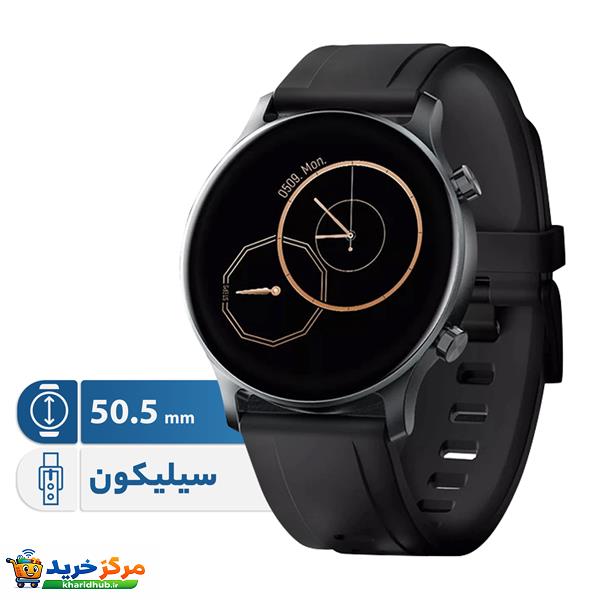 ساعت هوشمند 50.5 میلی متری هایلو مدل RS3 LS04 با بند سیلیکونی
