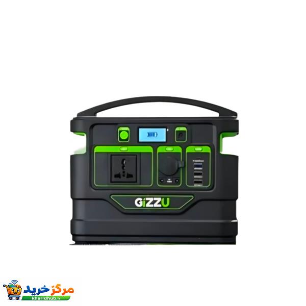 پاور استیشن گیزو 518 وات گیزو مدل GPS500 ظرفیت 140000 میلی آمپر ساعت