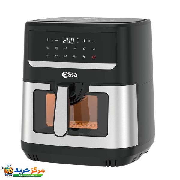 سرخ کن بدون روغن سوپر کاسا مدل دو المنته CA-8591