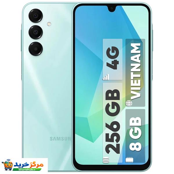 گوشی موبایل سامسونگ مدل Galaxy A16 4G دو سیم کارت ظرفیت 256 گیگابایت و رم 8 گیگابایت - ویتنام