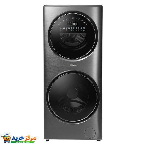 ماشین لباسشویی گرین مدل GWM150DD70 COMPACT ظرفیت 15 کیلوگرم