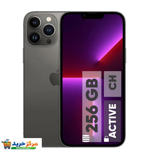 گوشی موبایل اپل مدل iPhone 13 Pro Max CH دو سیم‌ کارت ظرفیت 256 گیگابایت و رم 6 گیگابایت - اکتیو