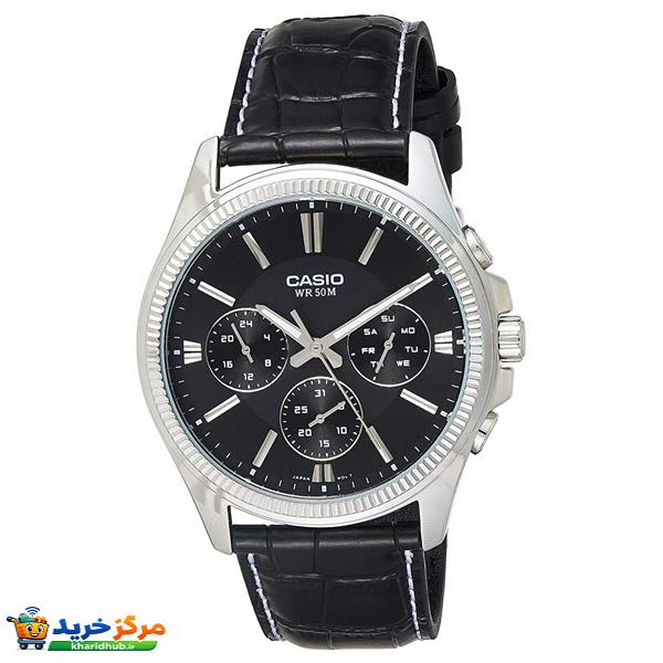 ساعت مچی عقربه‌ای کوارتز مردانه کاسیو مدل MTP-1375L-1AV