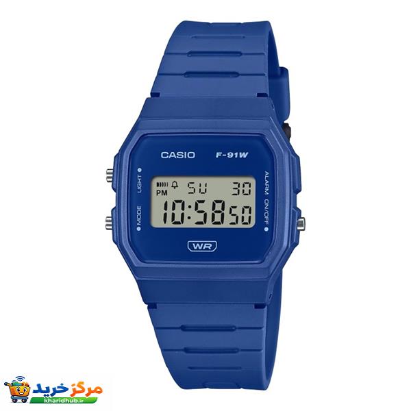 ساعت مچی دیجیتال مردانه کاسیو مدل F-91WB-2A1DF