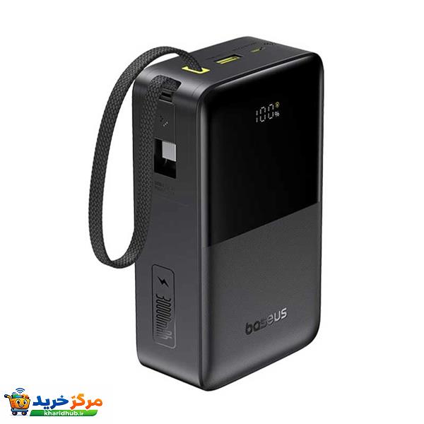 پاوربانک 22 وات بیسوس مدل EnerFill FC51 Bipow 2 Pro ظرفیت 30000 میلی‌آمپرساعت