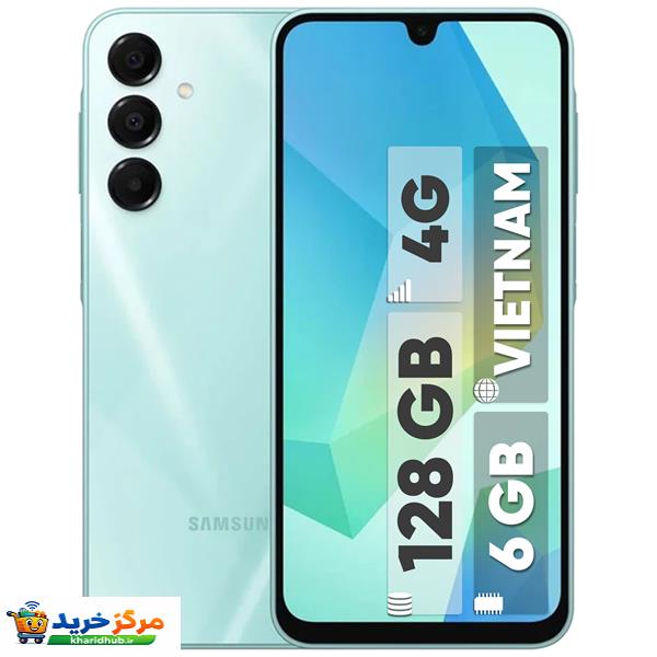 گوشی موبایل سامسونگ مدل Galaxy A16 4G دو سیم کارت ظرفیت 128 گیگابایت و رم 6 گیگابایت - ویتنام