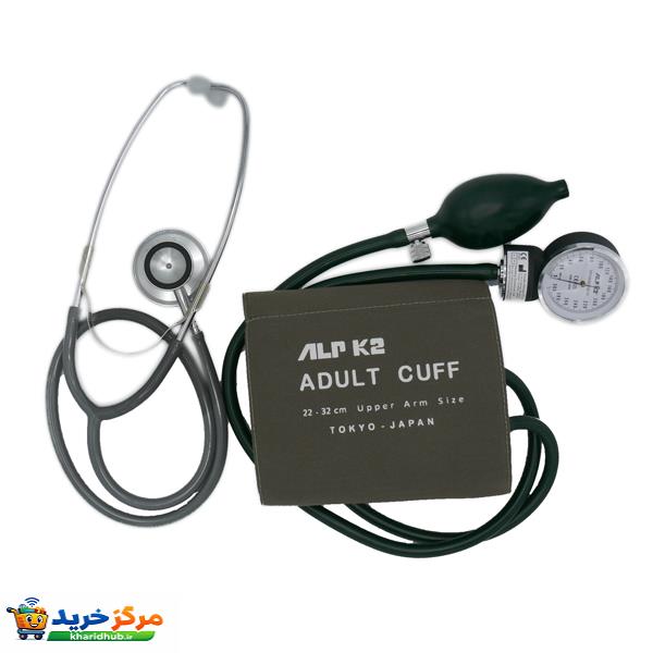 فشارسنج عقربه ای آلپیکادو مدل ALPK2 به همراه گوشی طبی مدل FT-801