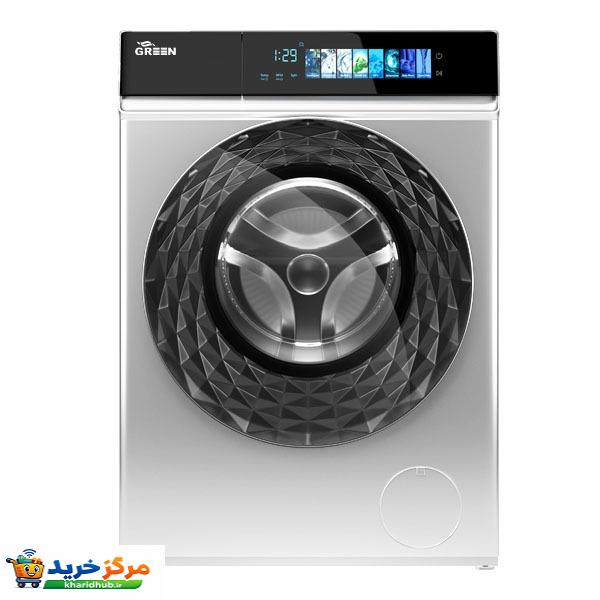 ماشین لباسشویی 9 کیلوگرم اتوماتیک گرین مدل GWM90DDA-W