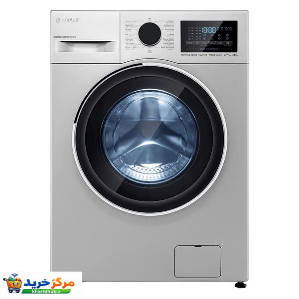 ماشین لباسشویی 8 کیلوگرم اتوماتیک اسنوا مدل SWM-B80S