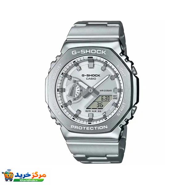ساعت مچی عقربه‌ای کوارتز مردانه کاسیو مدل GM-2110D-7ADR