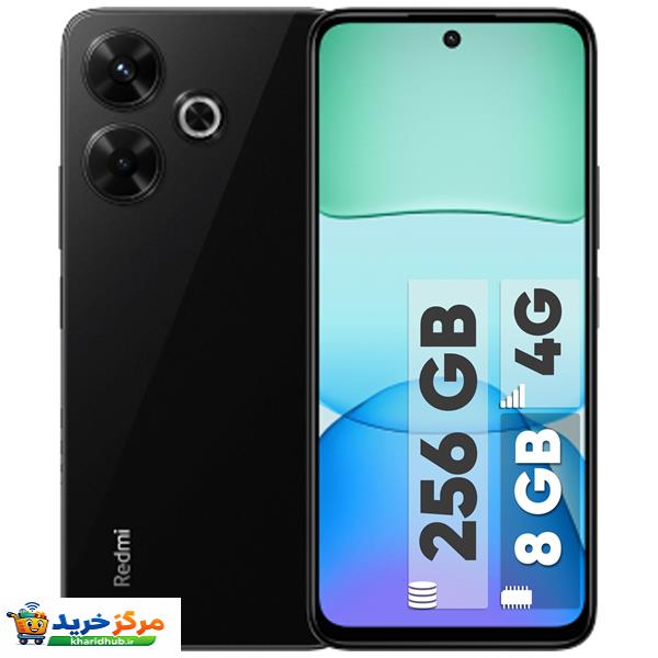 گوشی موبایل شیائومی مدل Redmi 13 دو سیم کارت ظرفیت 256 گیگابایت و رم 8 گیگابایت