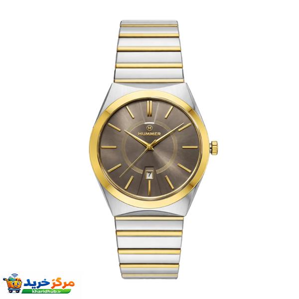 ساعت مچی عقربه‌ای کوارتز زنانه هامر مدل موتور ژاپن قفل مخفی کد 814L-C5