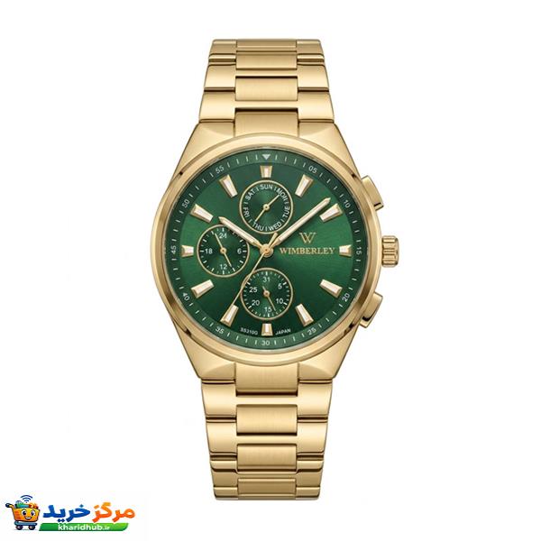 ساعت مچی عقربه‌ای کوارتز مردانه ویمبرلی مدل WB-SS310G-J