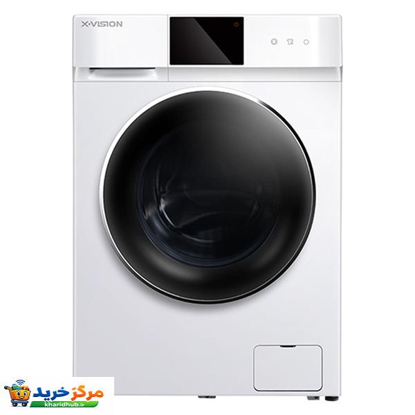 ماشین لباسشویی 10 کیلوگرم اتوماتیک ایکس ویژن مدل TV102-AWD