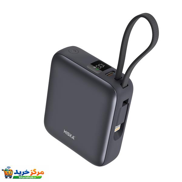پاوربانک 22.5 وات هیسکا مدل HP-131PD ظرفیت 10000 میلی آمپر ساعت