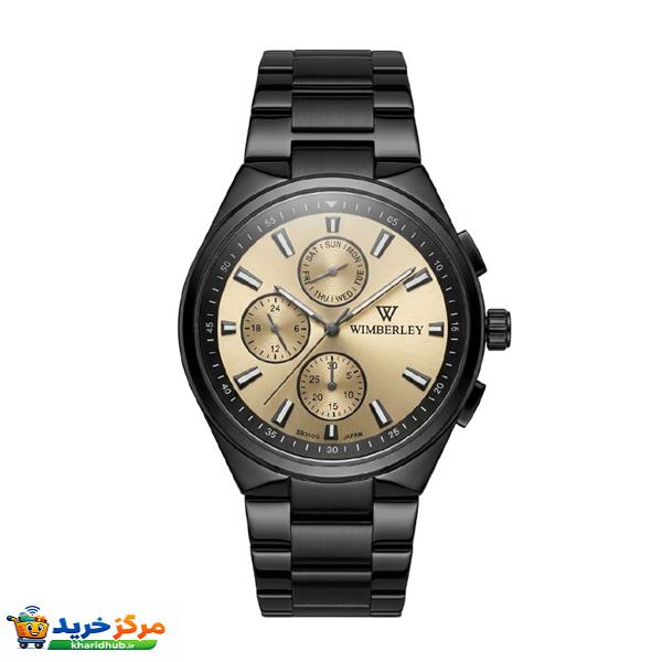 ساعت مچی عقربه‌ای کوارتز مردانه ویمبرلی مدل WB-SS310G-O