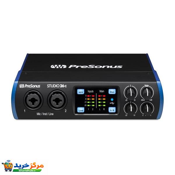 کارت صدا استودیو پری‌سونوس مدل Studio 26c