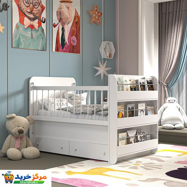 تختخواب کودک اعیان مدل FH845 سایز 130 × 70