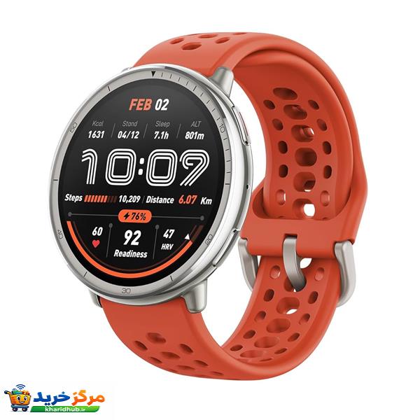 ساعت هوشمند 44 میلی متری آمازفیت مدل EMD  ACTIVE 2 بند سیلیکون
