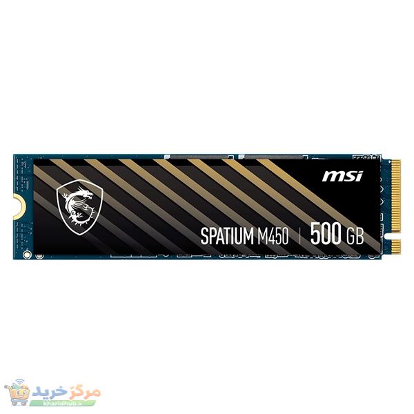 اس اس دی اینترنال PCIe Gen4 x4 ام اس آی مدل SPATIUM M450 ظرفیت 500 گیگابایت
