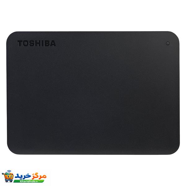 هارد اکسترنال توشیبا مدل Canvio Basics ظرفیت دو ترابایت دارای رابط USB Type-A 3.0