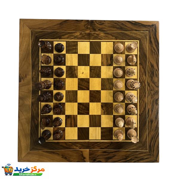 شطرنج مدل چوب گردو کد 01