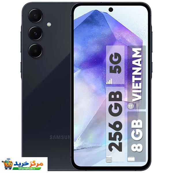 گوشی موبایل سامسونگ مدل Galaxy A55 دو سیم کارت ظرفیت 256 گیگابایت و رم 8 گیگابایت - ویتنام