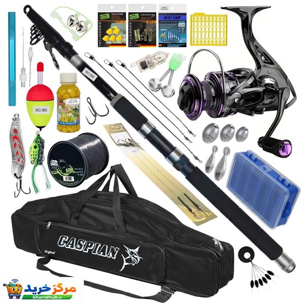 لوازم ماهیگیری مدل G7000_Shimo360 مجموعه 78 عددی