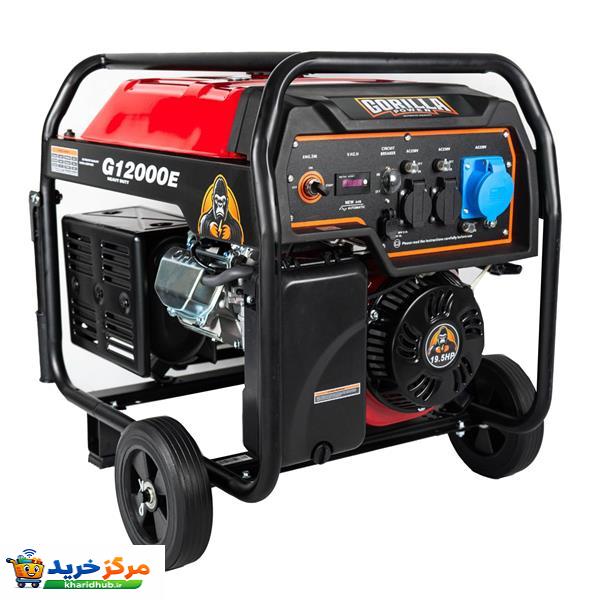 موتور برق بنزینی 19.5 اسب بخار گوریلا پاور مدل G12000E