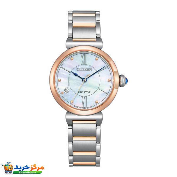 ساعت مچی عقربه ای زنانه سیتی زن مدل EM1074-82D