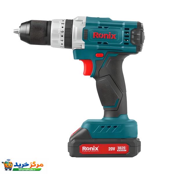 دریل پیچ گوشتی  رونیکس مدل شارژی کد 8620