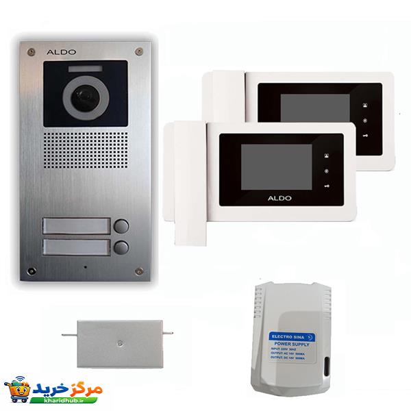 دربازکن تصویری آلدو مدل 414MtouchV2 مجموعه 5 عددی