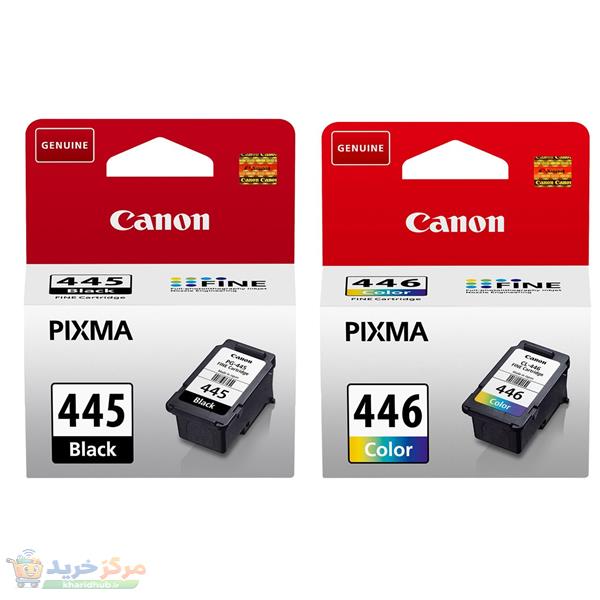 کارتریج پرینتر کانن مدل Pixma 445 - 446 مجموعه 2 عددی