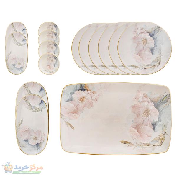 سرویس صبحانه خوری 15 پارچه گونول مدل GON - 306021