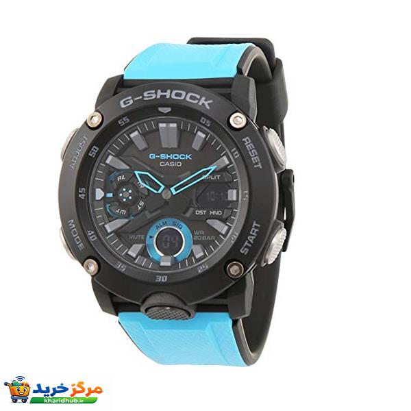 ساعت مچی عقربه ای مردانه کاسیو مدل GA-2000-1A2DR