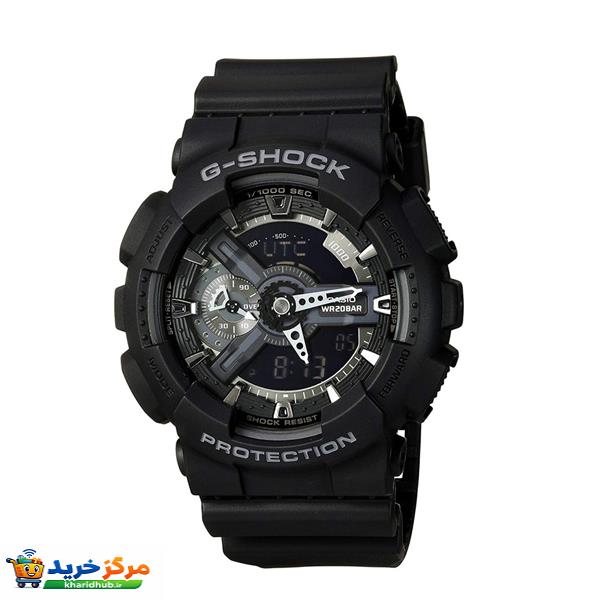 ساعت مچی دیجیتال مردانه کاسیو مدل جی شاک مدل GA-110-1B