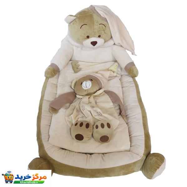 سرویس خواب 3 تکه کودک طرح خرس کد 202