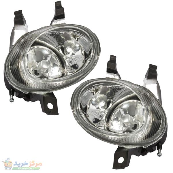 چراغ مه شکن جلو خودرو فن آوران پرتو الوند مدل AM 5964RL مناسب برای پژو 206 بسته 2 عددی