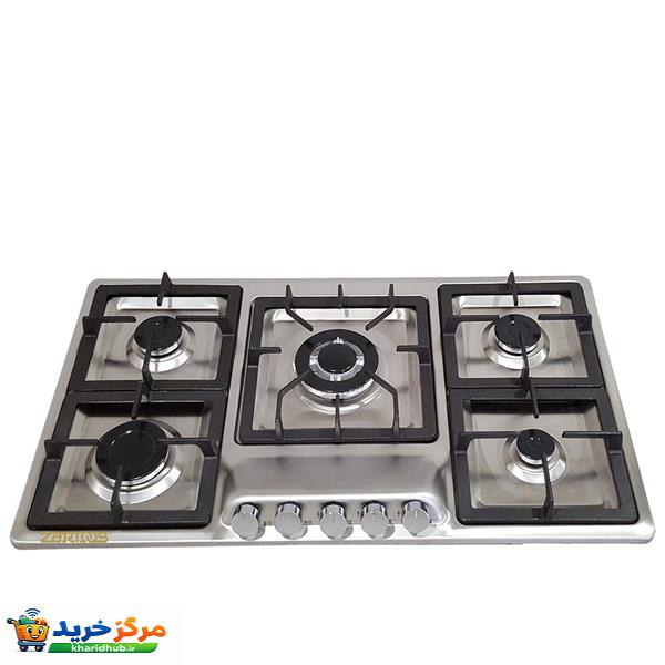 اجاق گاز صفحه ای زرتوس مدل ZS5006