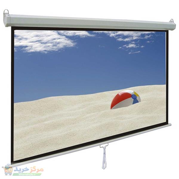 پرده نمایش دستی پروژکتور اسکوپ پارچه عالی سایز 200x200