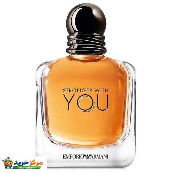 ادو تویلت مردانه جورجیو آرمانی مدل Stronger With You حجم 100 میلی لیتر