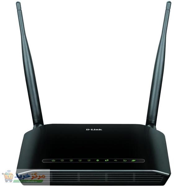 مودم روتر ADSL2 Plus بی‌ سیم N300 دی-لینک مدل DSL-2740U