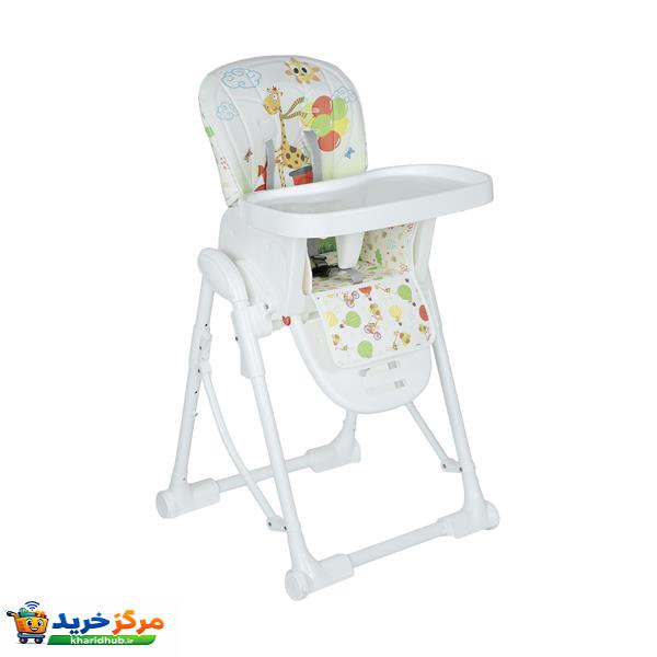 صندلی غذاخوری کودک زویه مدل زرافه بادکنکی کد Z112