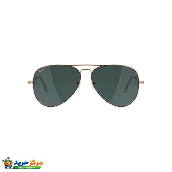 عینک آفتابی خلبانی (Aviator) مردانه ری بن مدل 0RB3026-001-62