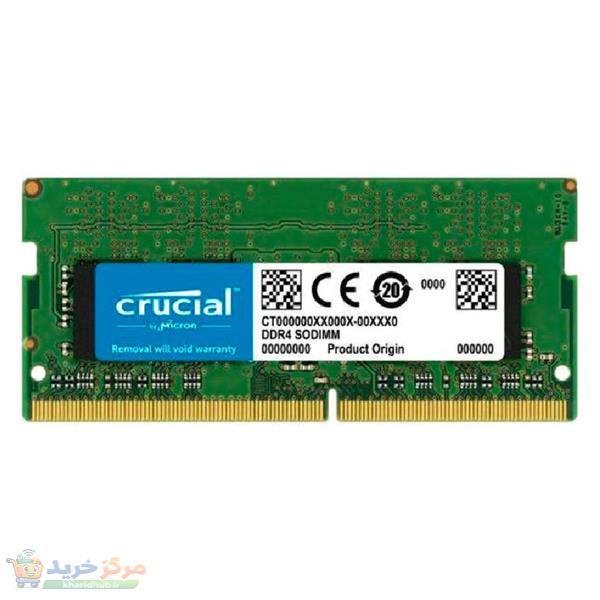 رم لپ تاپ DDR4 تک کاناله 3200 مگاهرتز CL22 کروشیال مدل CT16G4SFRA32A ظرفیت 16 گیگابایت